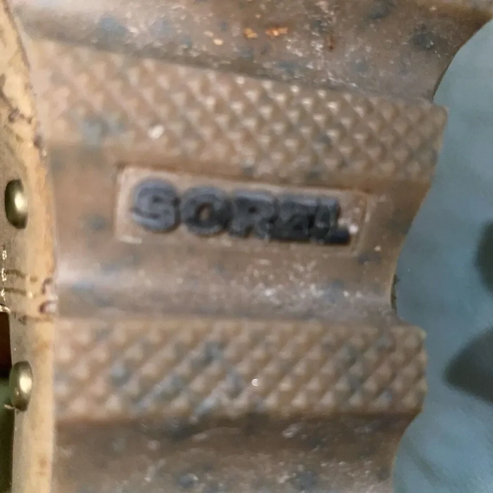 Sorel Women’s Ankle Boots Size 8 M Tan Leather Outdoors Hiking Active